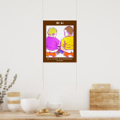 Funny Success Slogan Cheeky Play on Words Poster (Küche)