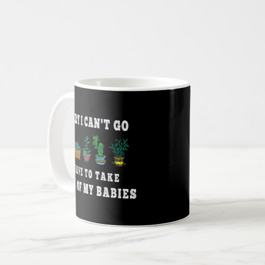 Funny Succulent Introverted Pflanze Parents Cactus Kaffeetasse (Vorderseite Links)
