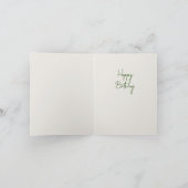 Funny Succulent Pub Birthday Card Karte (Innenseite)