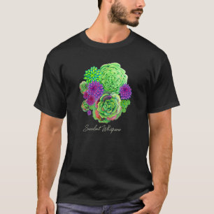 Funny Succulent Whisperer Pflanze Lover, Damen und T-Shirt