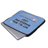 Funny sucht Kaffeekonzept Laptopschutzhülle (Vorne Knopf)