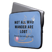 Funny sucht Kaffeekonzept Laptopschutzhülle (Vorderseite Links)