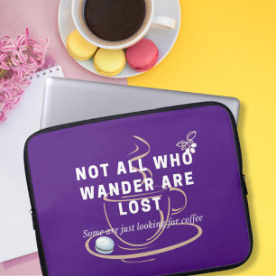 Funny suchte nach Coffee Quote Gel Mouse Pad Laptopschutzhülle