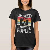Funny Suggestive Ambiguous Photography Joke for Ph T-Shirt (Vorderseite)