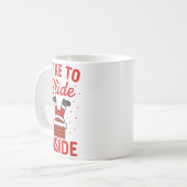 Funny Suggestive I Like To Slide Inside Quote Coup Kaffeetasse (Vorderseite Links)