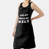 Funny Suggestive Schürze, Mens Fragte mir über mei Schürze (InSitu)