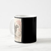 Funny Sumi-e Kawaii Tinte zum Malen japanischer me Kaffeetasse (Vorderseite Links)