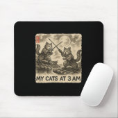 Funny Sumi-e Kawaii Tinte zum Malen japanischer me Mousepad (Mit Mouse)