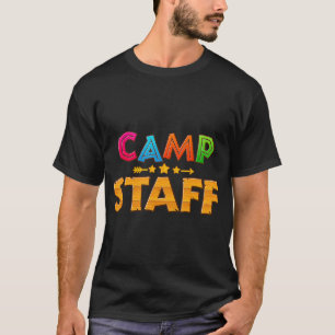 Funny Summer Camp Personaldirektor Camping Berater T-Shirt