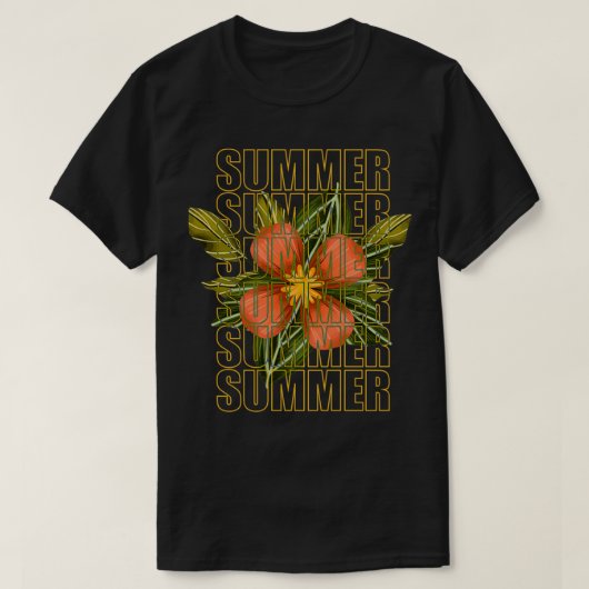 Funny Summer Für Damen und Herren wahres Bild T-Shirt (Design vorne)