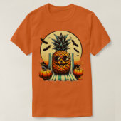 Funny Summer Pineapse Swinger Halloween 1 T-Shirt (Design vorne)