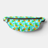 Funny Summer Tropical Pineapses Bauchtasche (Ablage )