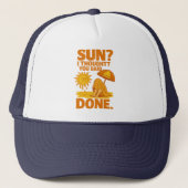 Funny Summer Trucker Hat - Introvertieren Summer G Truckerkappe (Vorderseite)