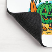 Funny Summerween Niedliche Wassermelone und Ananas Mousepad (Ecke)