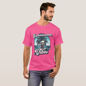Funny Summerween Vibes Summer Vacation Skeleton Su T-Shirt (Vorne ganz)