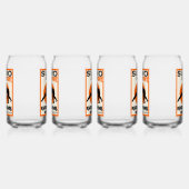 Funny Sumo Wrestler Dosenglas (Links)