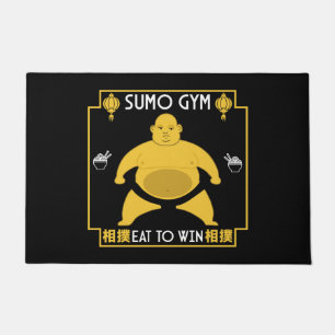 Funny Sumo Wrestler Fußmatte