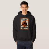Funny Sumo Wrestler Hoodie (Vorne ganz)