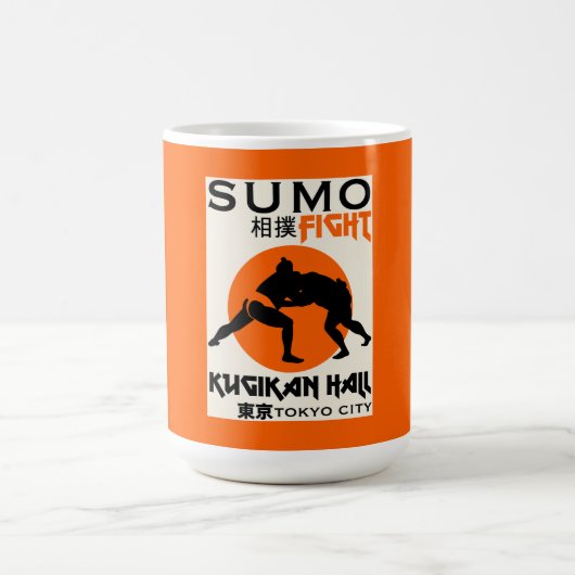 Funny Sumo Wrestler Kaffeetasse (Mittel)