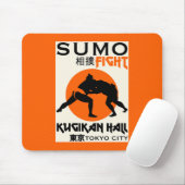 Funny Sumo Wrestler Mousepad (Mit Mouse)