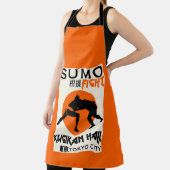 Funny Sumo Wrestler Schürze (InSitu)
