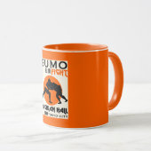 Funny Sumo Wrestler Tasse (VorderseiteRechts)