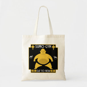 Funny Sumo Wrestler Tragetasche
