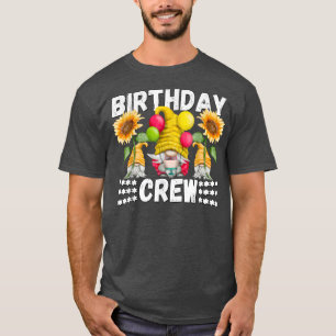 Funny Sunflower Gnome für Frauen & Garten Geburtst T-Shirt