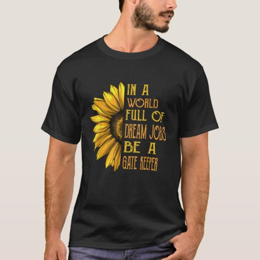Funny Sunflower Shirts Gate Keeper Shirts (Vorderseite)