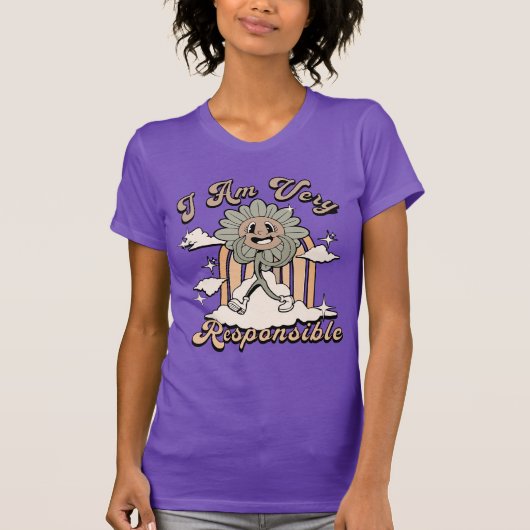 Funny Sunflower T-Shirt (Vorderseite)