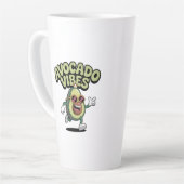 Funny Sunglasses Avocado Milchtasse (Linke Ecke)