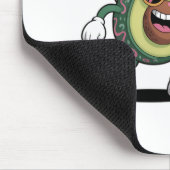 Funny Sunglasses Avocado Mousepad (Ecke)