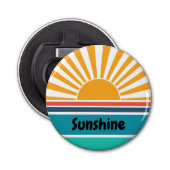Funny Sunshine Flaschenöffner (Vorderseite)