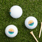 Funny Sunshine Name Golfball (Insitu Gras)