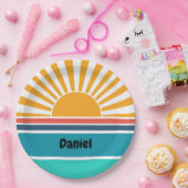 Funny Sunshine Pappteller (Party)