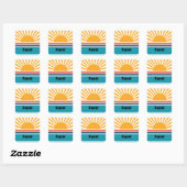 Funny Sunshine Sticker (Blatt)