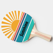 Funny Sunshine Tischtennis Schläger (Seitenansicht)