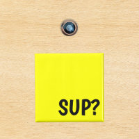 Funny Sup Welcome Cruise Marker Fluorescent