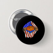Funny Super Environmental Protection Specialist He Button (Vorne & Hinten)