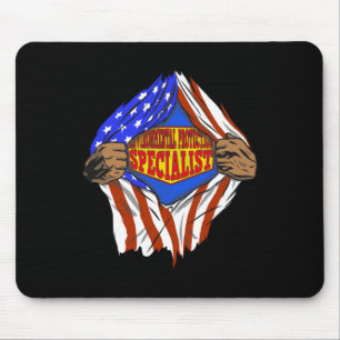 Funny Super Environmental Protection Specialist He Mousepad