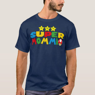 Funny Super Mommio Video Game Lover Muttertag  T-Shirt