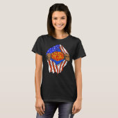 Funny Super Package Handler Hero Job T-Shirt (Vorne ganz)