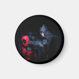 Funny Superheld Design Magnet