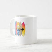 Funny Surfer Evolution Kaffeetasse (Vorderseite Links)