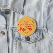 Funny Surfer Mama zu sein Summer Beach Bum Punny Button (Beispiel)