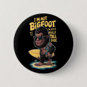 Funny Surffuß Button (Vorderseite)