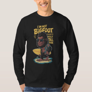 Funny Surffuß T-Shirt