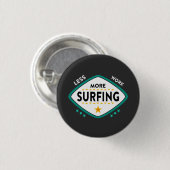 Funny Surfquote Button (Vorne & Hinten)