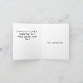 Funny Surgeon Doctor Karte (Innenseite)