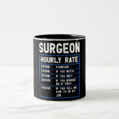 Funny Surgeon Stundenrate Tasse (Mittel)